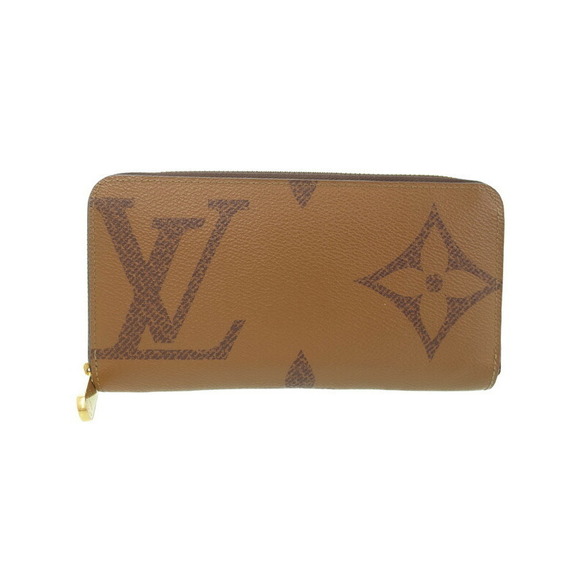 Louis Vuitton Giant Monogram Wallet Zippy Zip Reverse Long - Picture 1 of 5